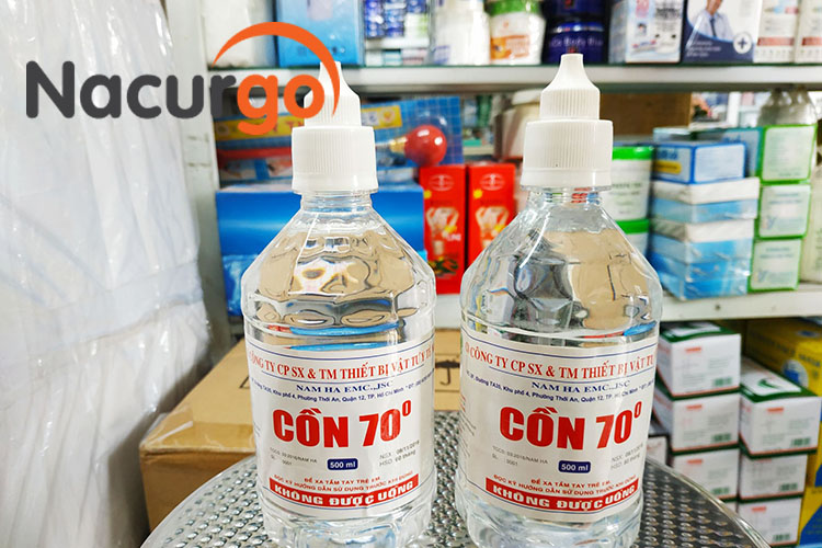 Nên sử dụng cồn 70 độ sát khuẩn vết thương không