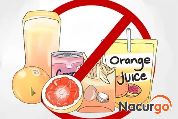 Nói không với thực phẩm chua , cay, mặn, nóng
