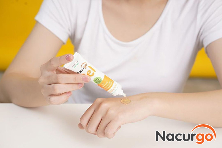 Cách sử dụng Nacurgo gel trị mụn
