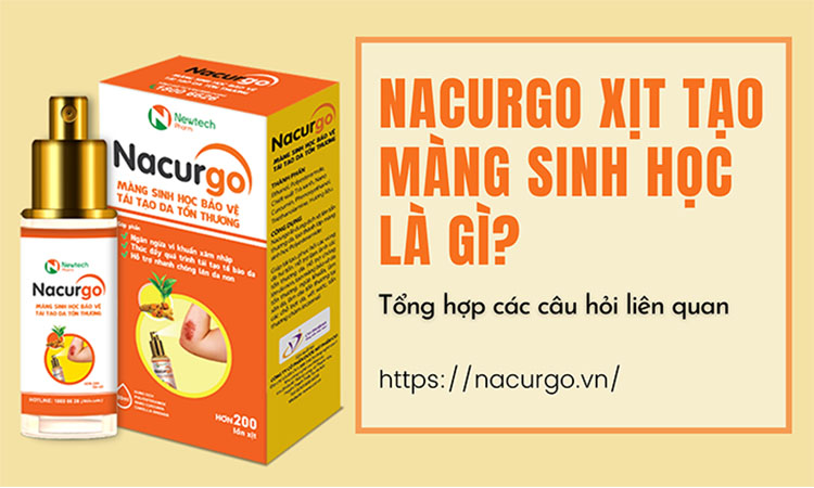 Nacurgo xịt tạo màng sinh học