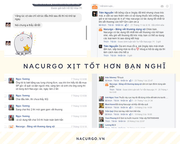 Nacurgo xịt review từ khách hàng