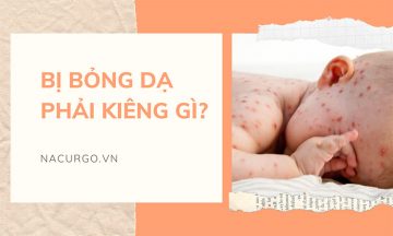 Bị bỏng dạ kiêng gì cho nhanh khỏi