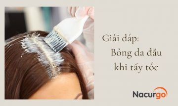 Giải đáp Bỏng da đầu khi tẩy tóc có nguy hiểm không