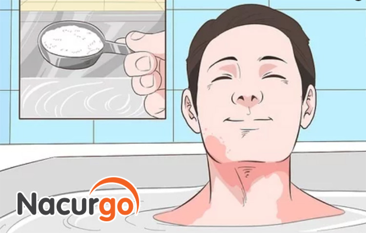 Ngâm trong dung dịch muối baking soda