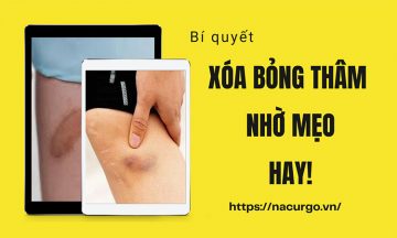 Bí quyết xóa sẹo thâm nhờ các mẹo hay