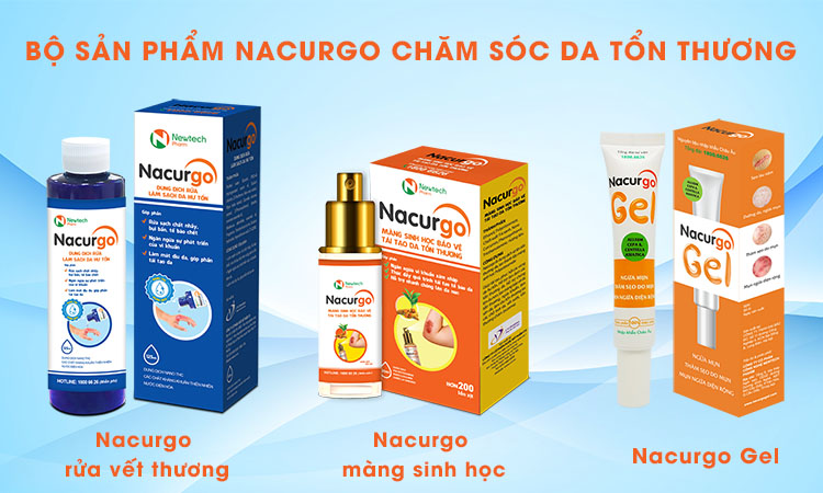 Nacurgo - chuyên gia chăm sóc da tổn thương