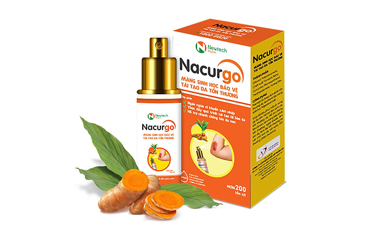 Nacurgo màng sinh học giúp điều trị hiệu quả các tổn thương da phức tạp