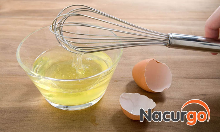 Kiêng sử dụng lòng trắng trứng