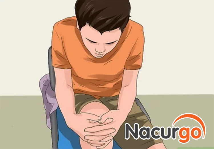 Cầm máu cho vết thương đầu gối