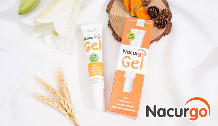 giá niêm yết của Nacurgo Gel trên website là 220.000 VNĐ