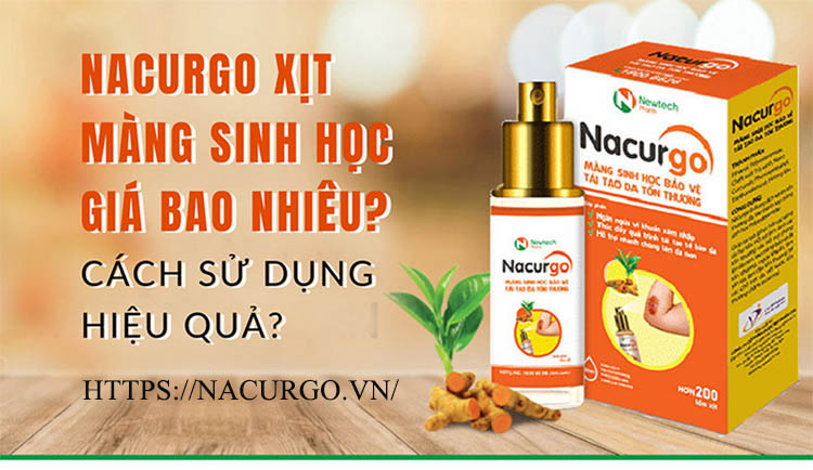 Nacurgo xịt tạo màng sinh học giá bao nhiêu?